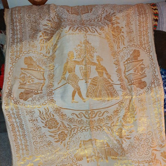 Bedding Vintage Gold Tapestry Bedding Wall Art Poshmark